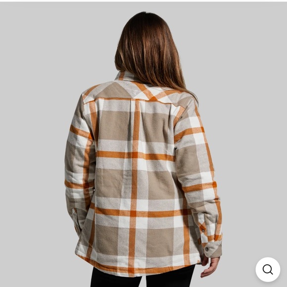 Born Primitive TimberQuilted  Jacket Orange and Tan - Picture 2 of 11